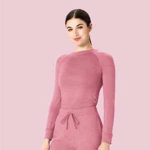 Mandala Underscrub Top XXS - Rose